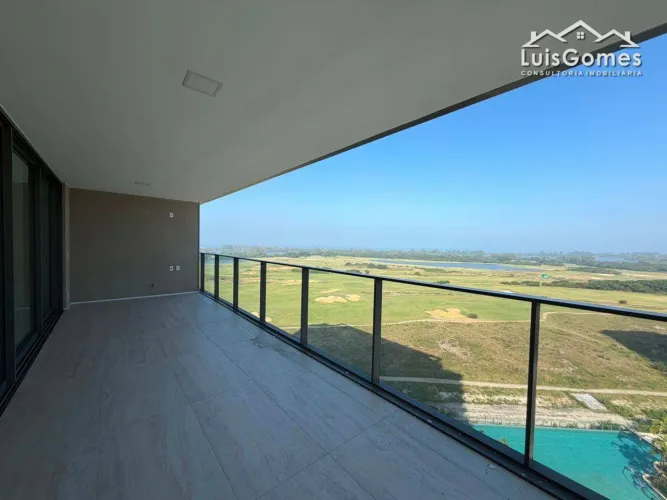 ATLÂNTICO GOLF LOCAÇÃO - FRONTAL MAR APARTAMENTO 4 SUITES COM DEPENDENCIA COMPLETA NA BARR