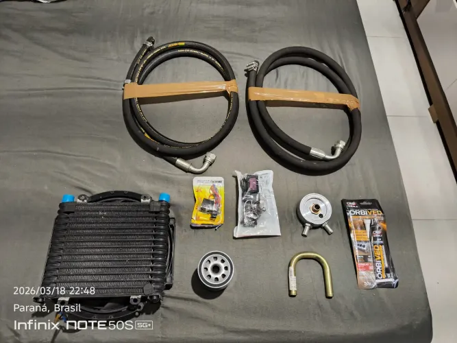 Kit refrigeração câmbio Al4/AT8.