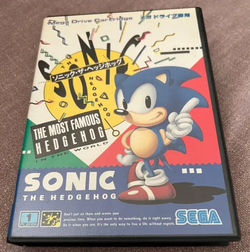 Sonic The Hedgehog - Mega Drive Completo 