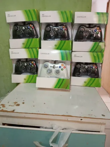Controle De Xbox 360 Com Fio Para Video Game 1,9 metro