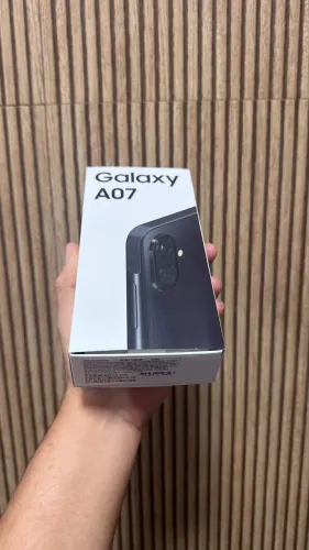 Galaxy A07 o intermediário do ótimo benefício lacrado
