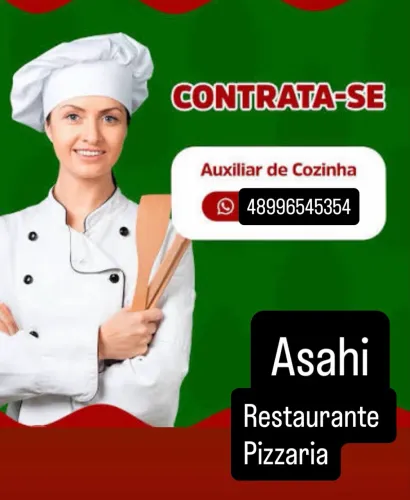 Contrata-se auxiliar de cozinha