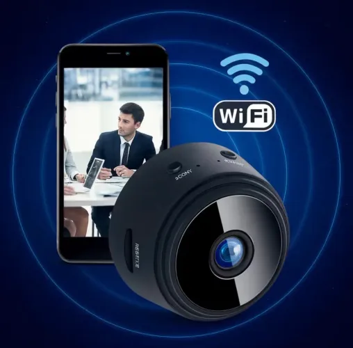 Câmera mini visão em todos os ambientes entregamos 