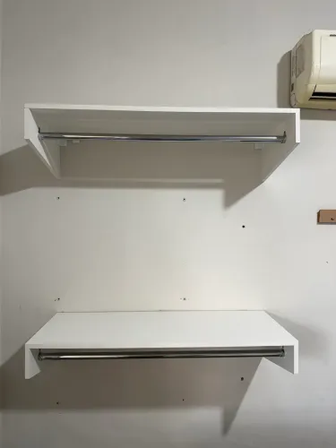 Araras 100% MDF para loja ou closet