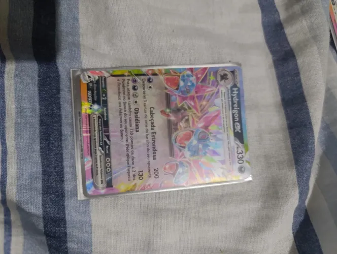 Carta pokémon hydreigon ex (119/191) fagulhas impetuosa em perfeito estado