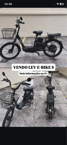 Vendo bike elétrica - leve