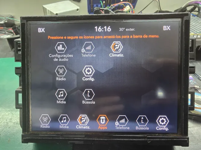 Multimidia Jeep compass 2020 8.4 polegadas original