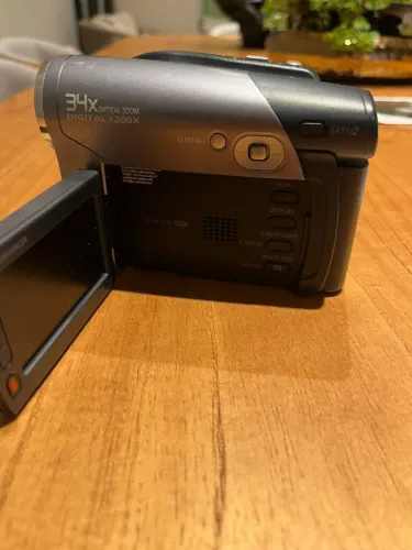 Filmadora Samsung Sc-dc173u Zoom 34x Gravador Mini Dvd - Vintage