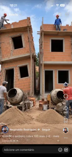 Pedreiros Admitimos com experiência