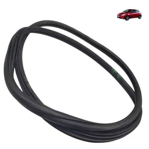 Borracha Vedação Porta Traseira Esquerda Peugeot 208 2014 15 Preto