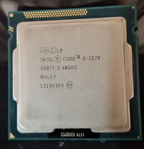 PROCESSADOR INTEL i5-3570 + 2 MEMÓRIAS RAM DDR3 4GB CADA