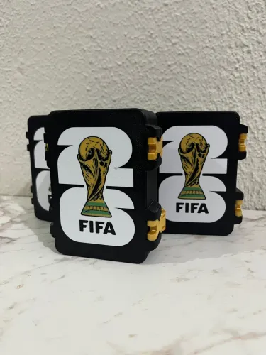 Caixa porta figurinhas FIFA Copa do Mundo 2026