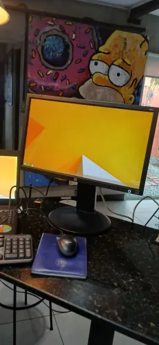 Monitor Led 20 Polegadas HP V206hz Rotacional