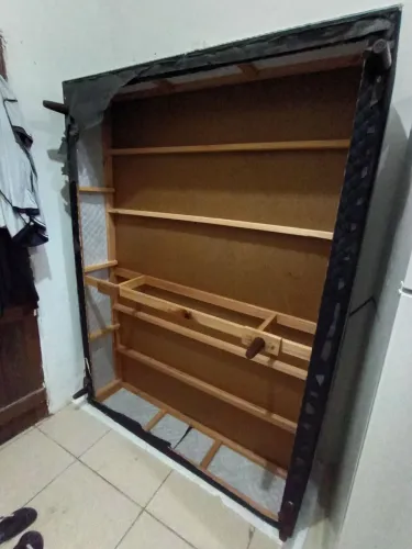 Cama casal usada