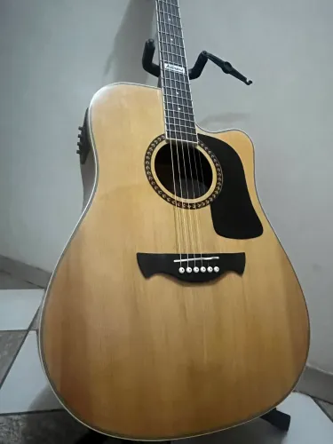 Vendo Violão Tagima Kansas Aço Folk Eletrico Com Afinador Natural