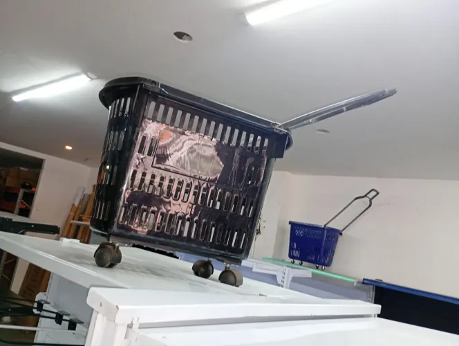 CESTAS PARA MERCADO,VARIOS TAMANHOS, COM ALÇA E OU RODINHAS ! ZAP 71- *