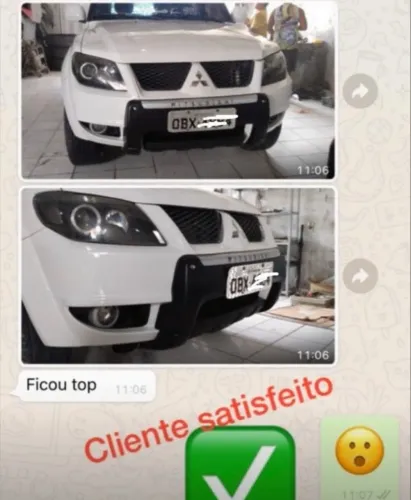 Overbumper bigode TR4 2010 a 2015 novo