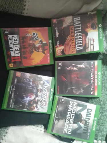Xbox One-Pacote de jogos Mídia Física 