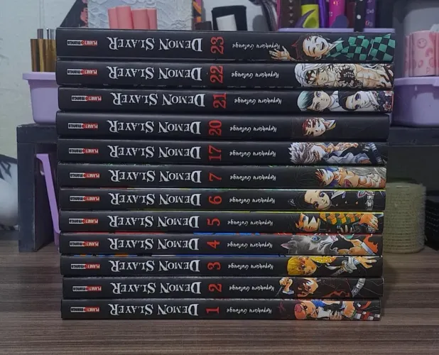 12 volumes - demon slayer