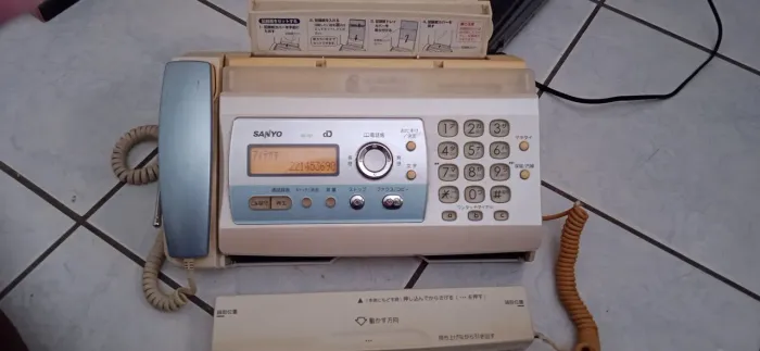 Telefax Santo com scanner 