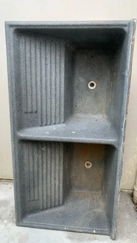 Tanque Duplo em Fibra (Lavanderia, externo)