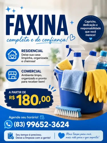 Faxineira 