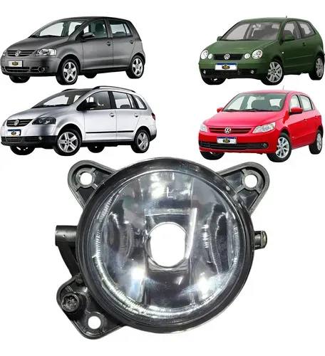 Farol De Milha Esquerdo Gol G5 Polo Fox Spacefox 2008 A 2014 Transparente