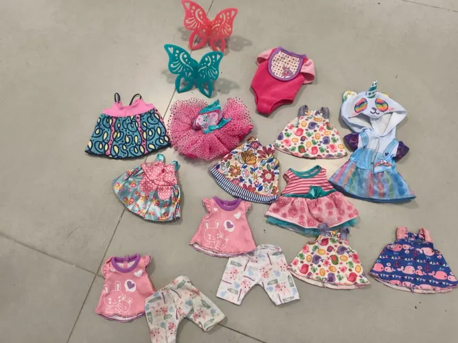 Kit roupinhas baby Alive originais