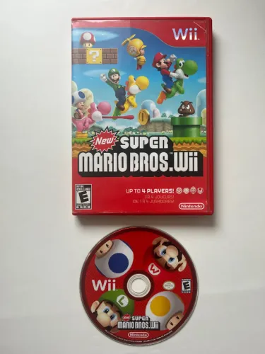 Jogo New Super Mario Bross Wii
