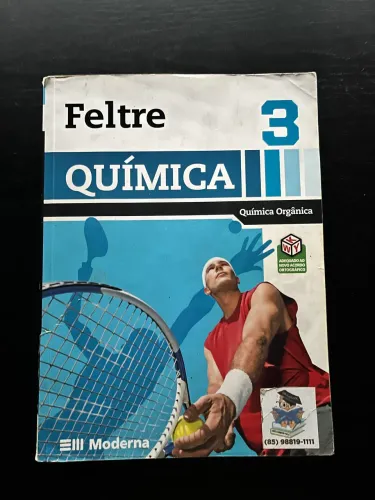 Livro - Química Volume 3 - Ricardo Feltre - Química Orgânica - Usado