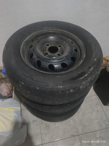 Rodas de ferro completa aro 13