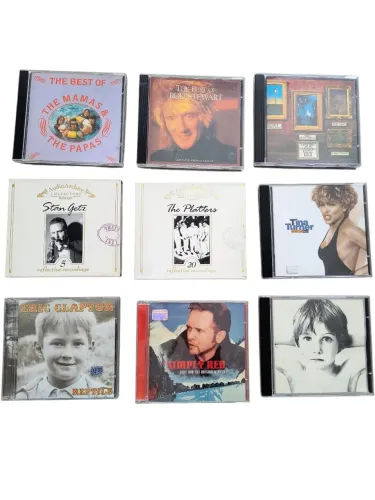 CDS ORIGINAIS: LOTE COM 31 CDS DE COLECIONADOR, EM EXCELENTE ESTADO