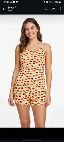 Pijama adulto tamanho GG