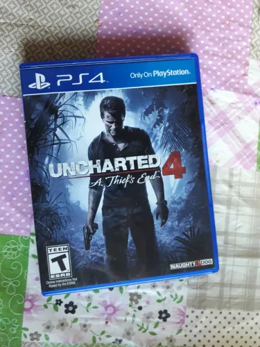 Jogo de PS4 uncharted 4