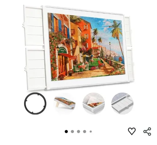 Base para montagem de quebra-cabeças de até 1500 peças Pita Pita