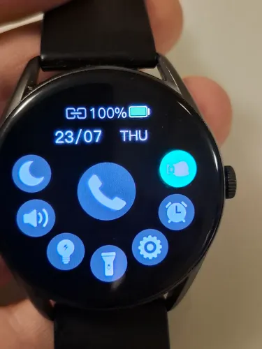 Relógio smartwatch qcy gt8 amoled