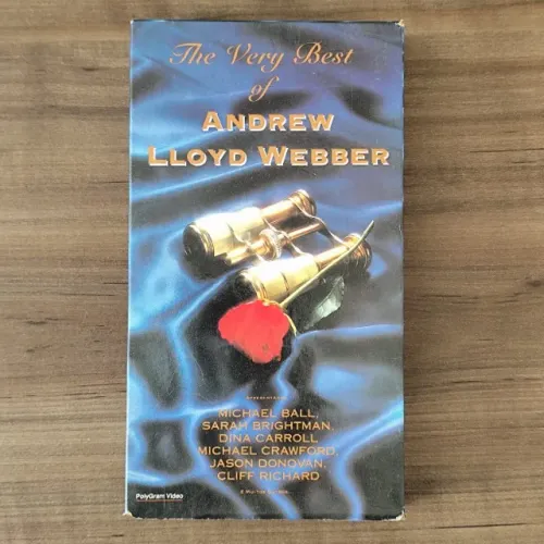 Fita VHS The Very Best Of Andrew Lloyd Webber