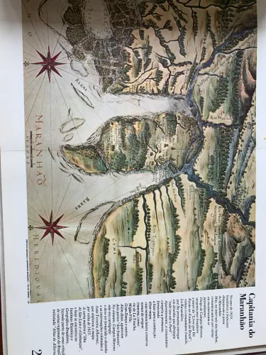 impecável mapas históricos brasileiros 