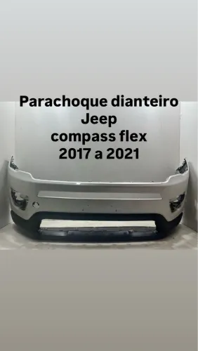 Parachoque dianteiro Jeep compass Flex 2017 18 19 20 2021 original 