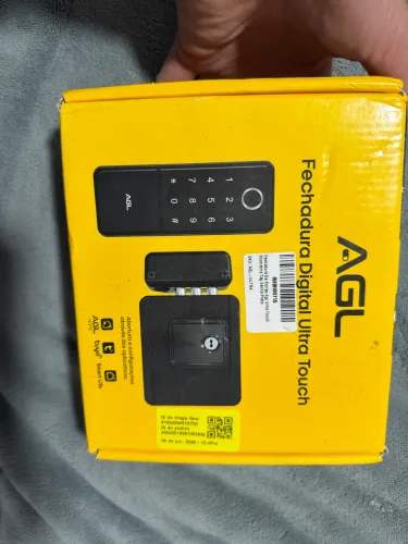 Fechadura Digital AGL Ultra Touch NOVA
