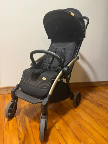 Carrinho Chicco Goddy Xplus Black Re_lux Passeio Preto