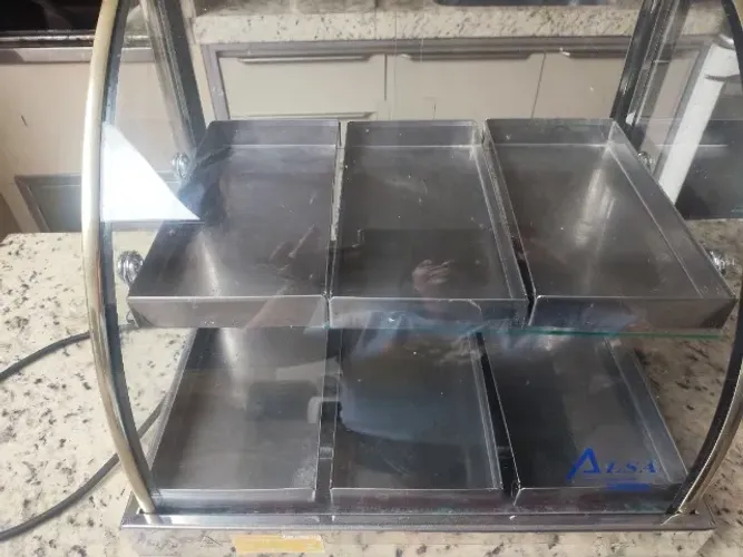 Estufa para salgados 6 bandejas