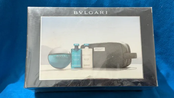 CONJUNTO BVLGARI AQVA POUR HOMME NOVO, LACRADO E ORIGINAL