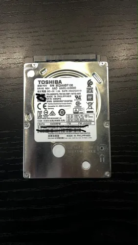 HD Toshiba 1TB SATA 2,5 - 5400 RPM para Notebook e PC