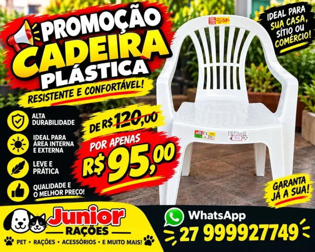 Cadeira de plástico Antares