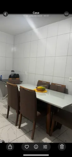 Mesa de Jantar Retangular 6 lugares