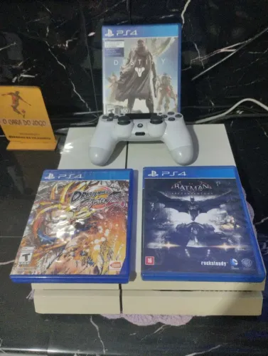 Playstation 4 branco 500gb