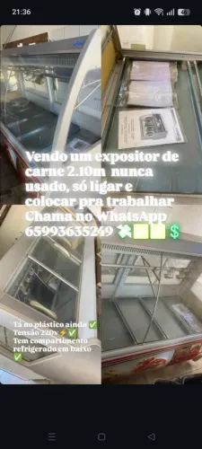 Freezer expositor de carne