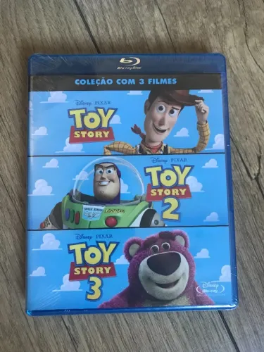 Box Blu-ray Trilogia Toy Story (Filmes 1, 2 e 3) - LACRADO