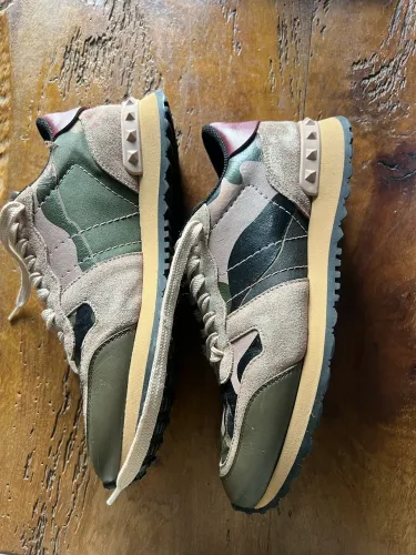 Tênis Valentino Garavani Rockrunner Camuflado Original com tecibo - 38